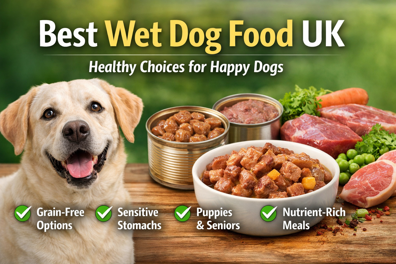 Best Wet Dog Food UK